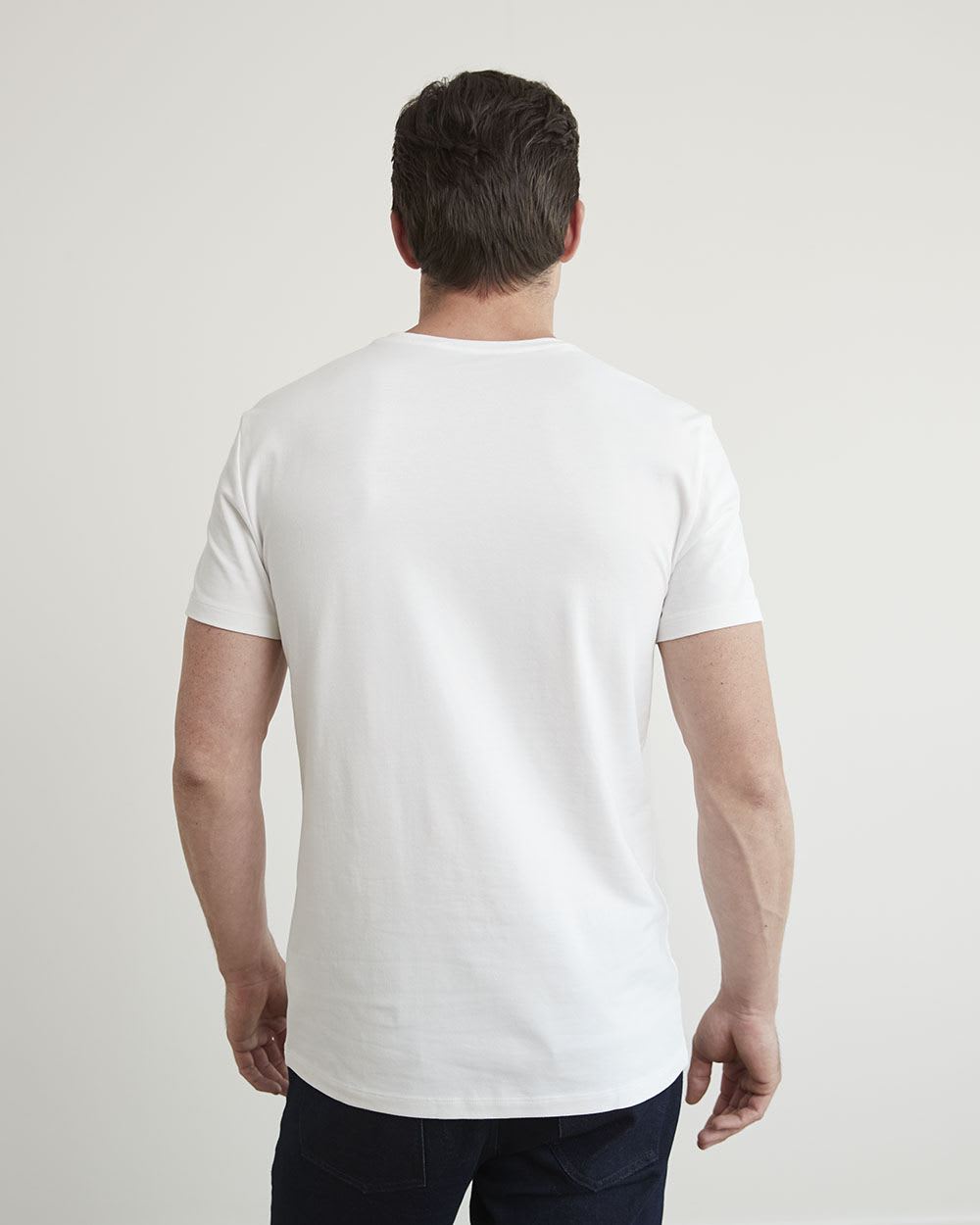 Supima Cotton (R) V-Neck T-shirt