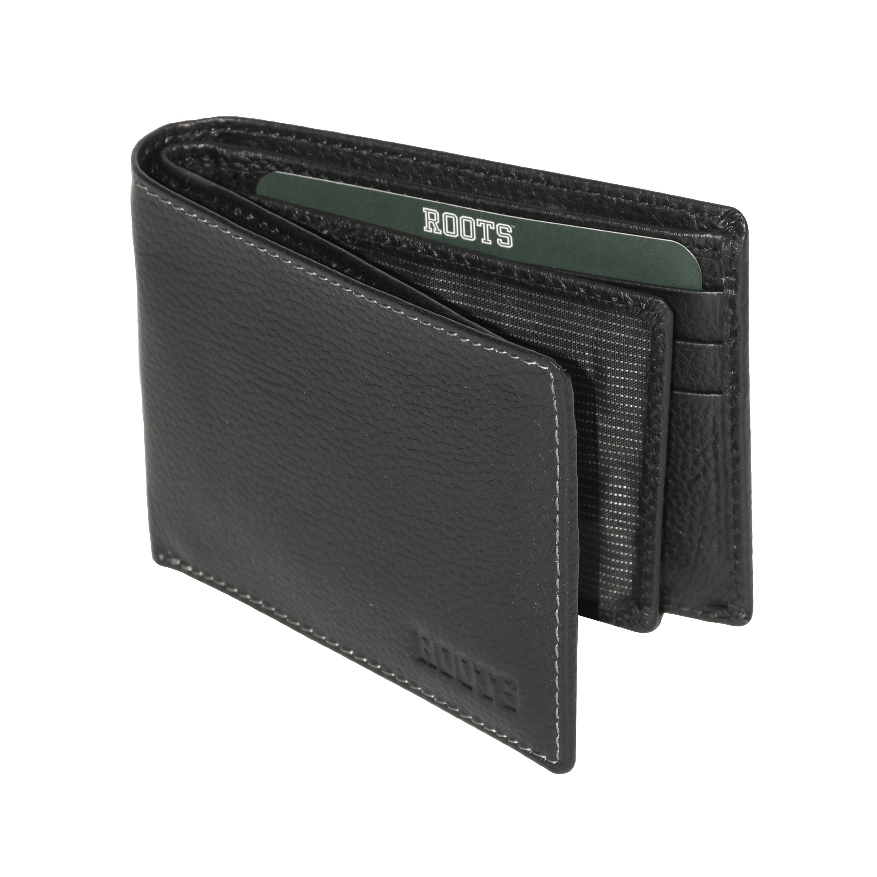 Roots Men's Slimfold Wallet with Removable ID