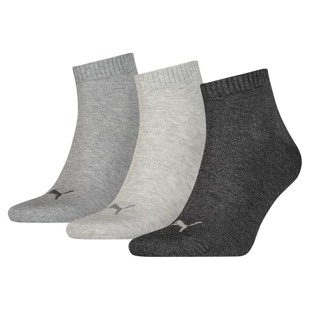 Puma - Unisex Adult Quarter Training Ankle Socks (Pack of 3)
