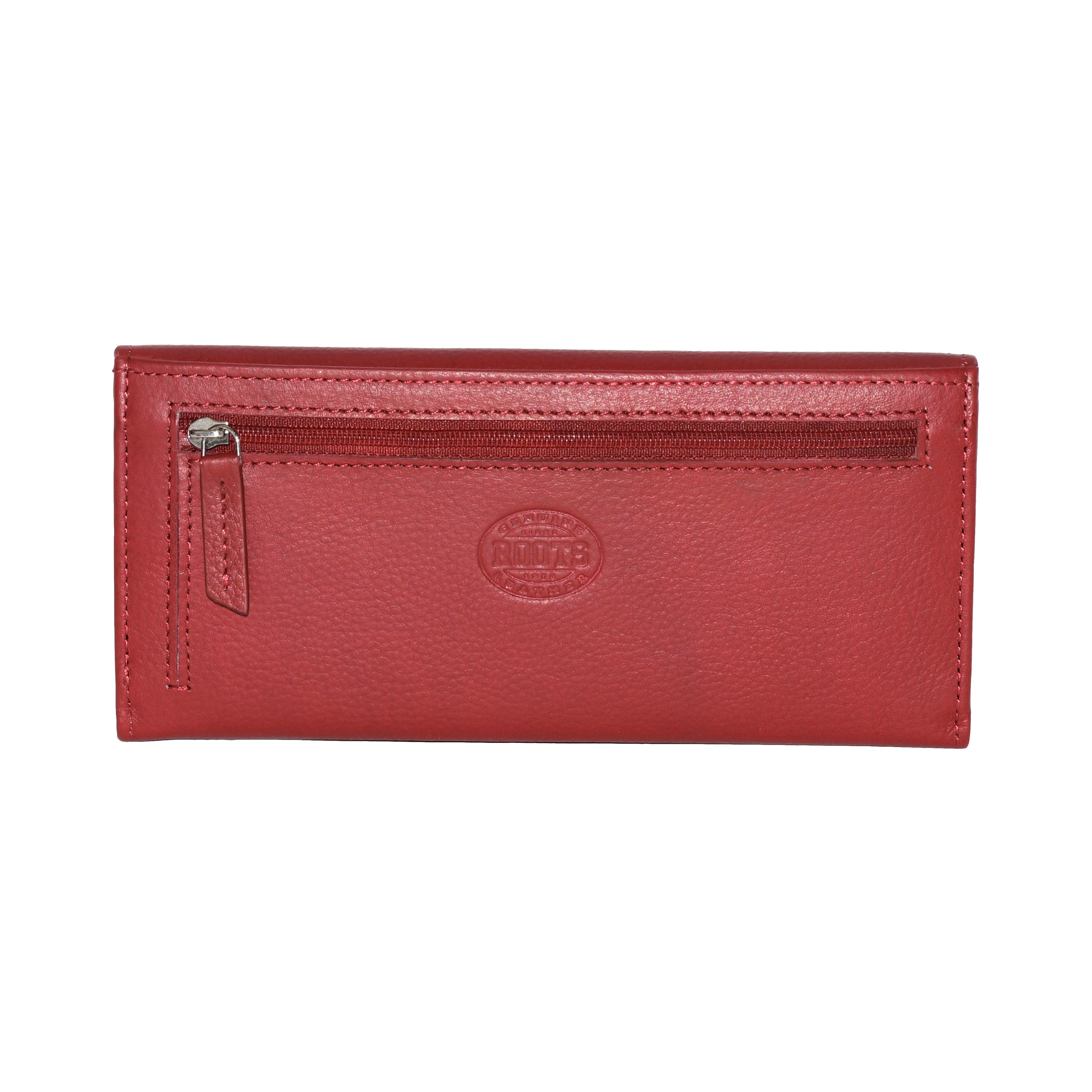 Roots Ladies' Slim Clutch Wallet