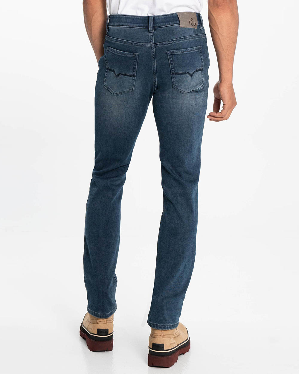 LOIS - Brad Slim Denim Wash Bonded Jeans