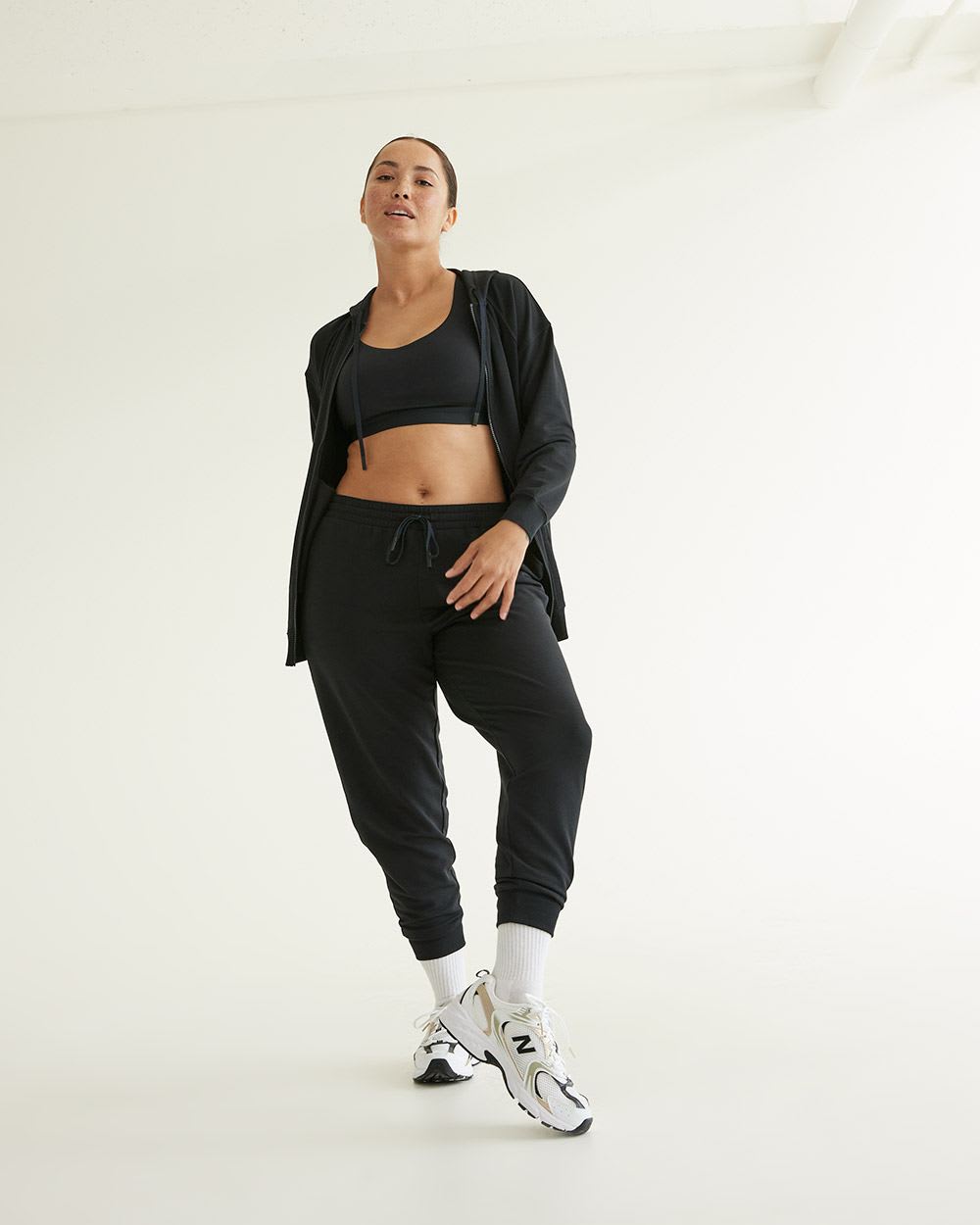 French Terry Long Jacket, Hyba