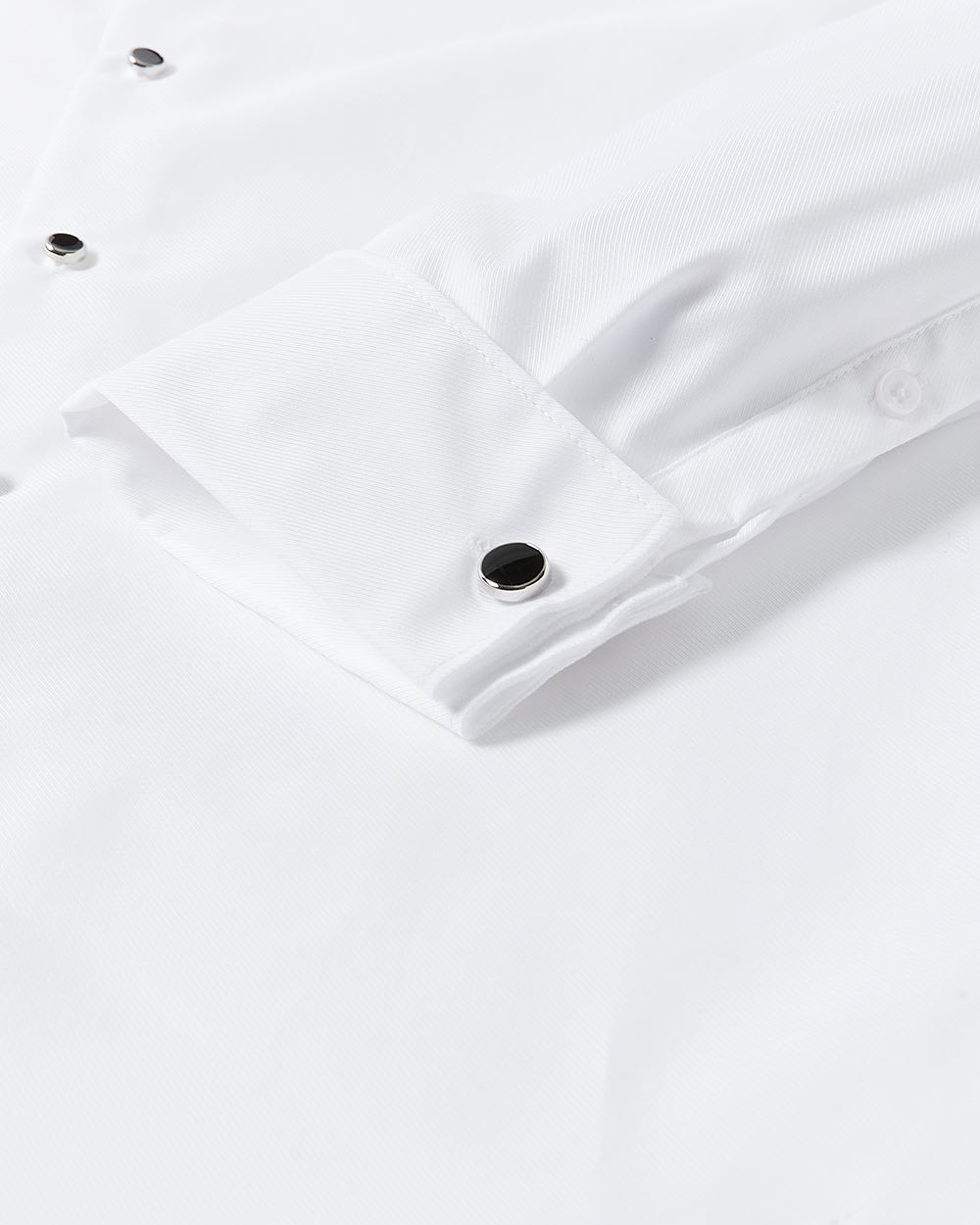 White Tuxedo Dress Shirt