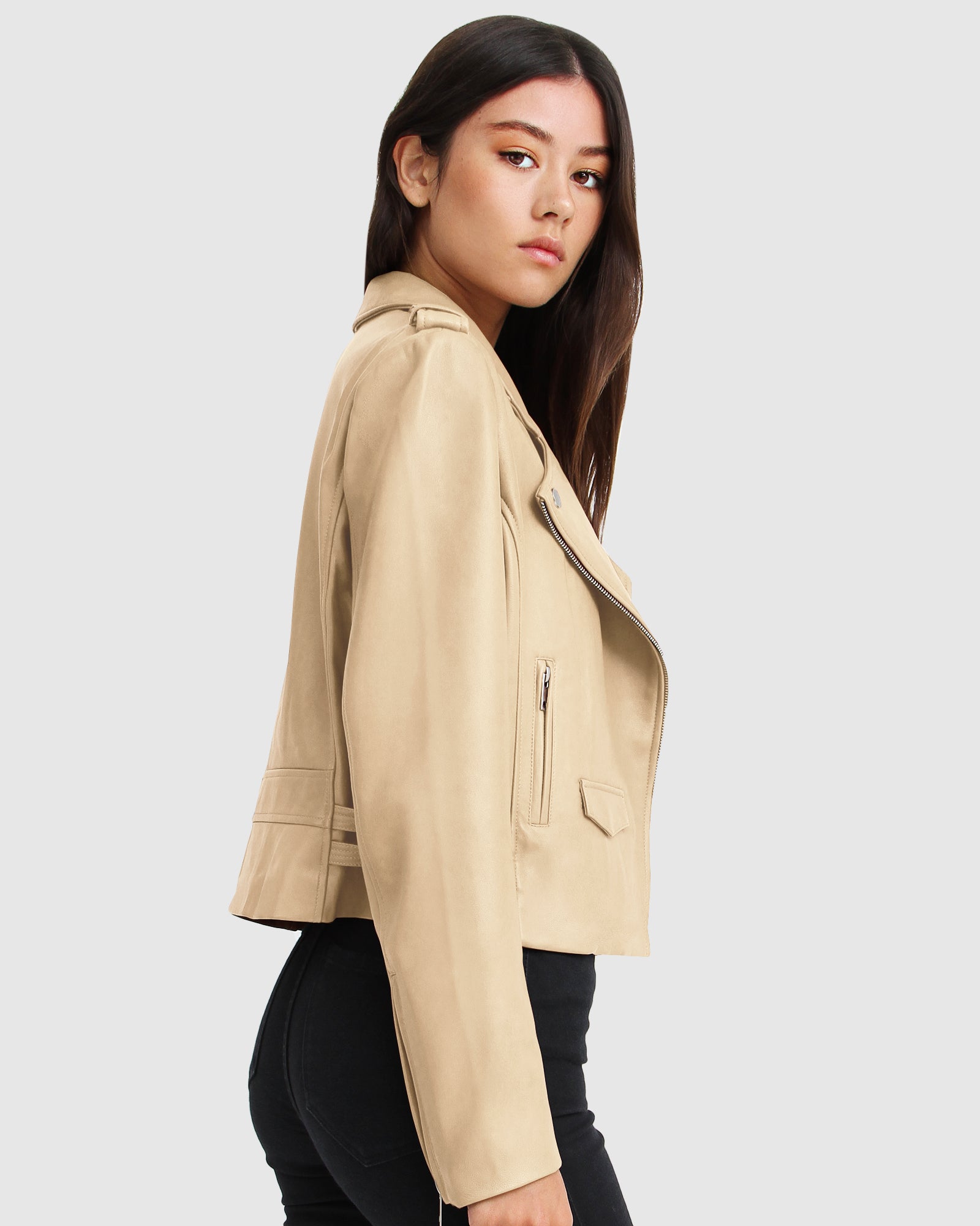 Belle & Bloom Just Friends Leather Jacket