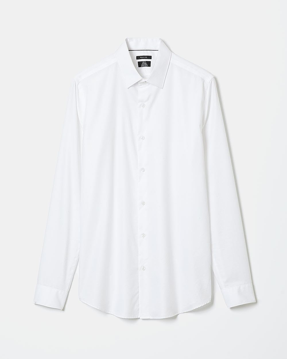 Solid Easy-care Twill Dress Shirt