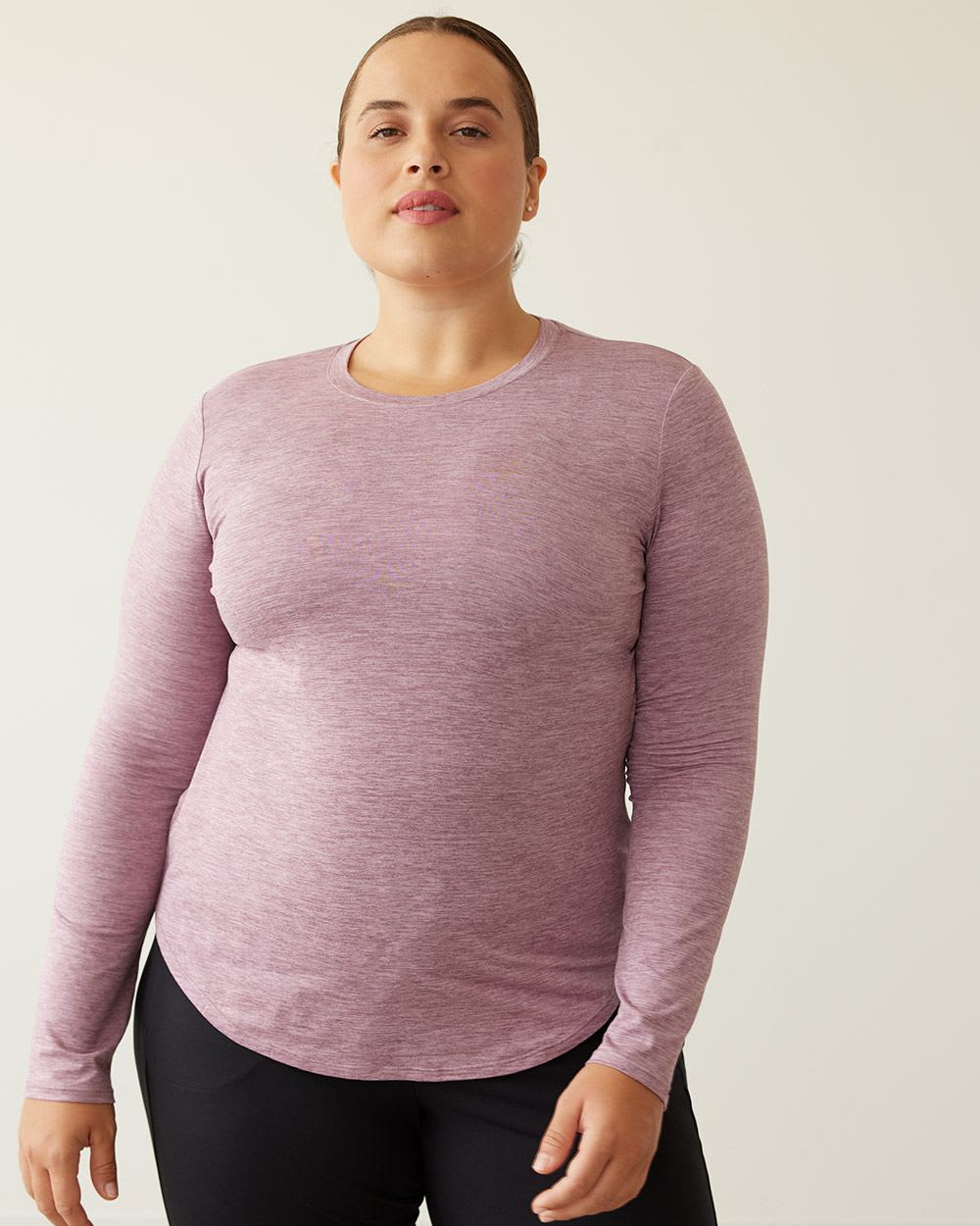 Long-Sleeve Crew-Neck Tee - Dry Lux Hyba Essentials