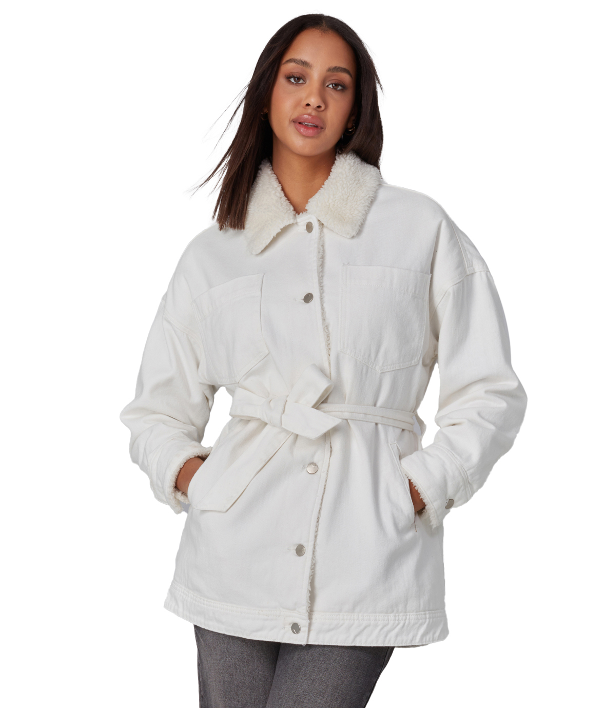 Lola Jeans HAYDEN-SIVRY Belted Jacket