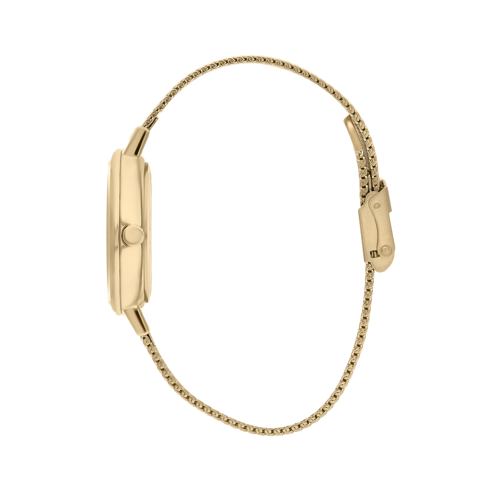 LEE COOPER-Women's Silver 34mm watch w/Silver Dial