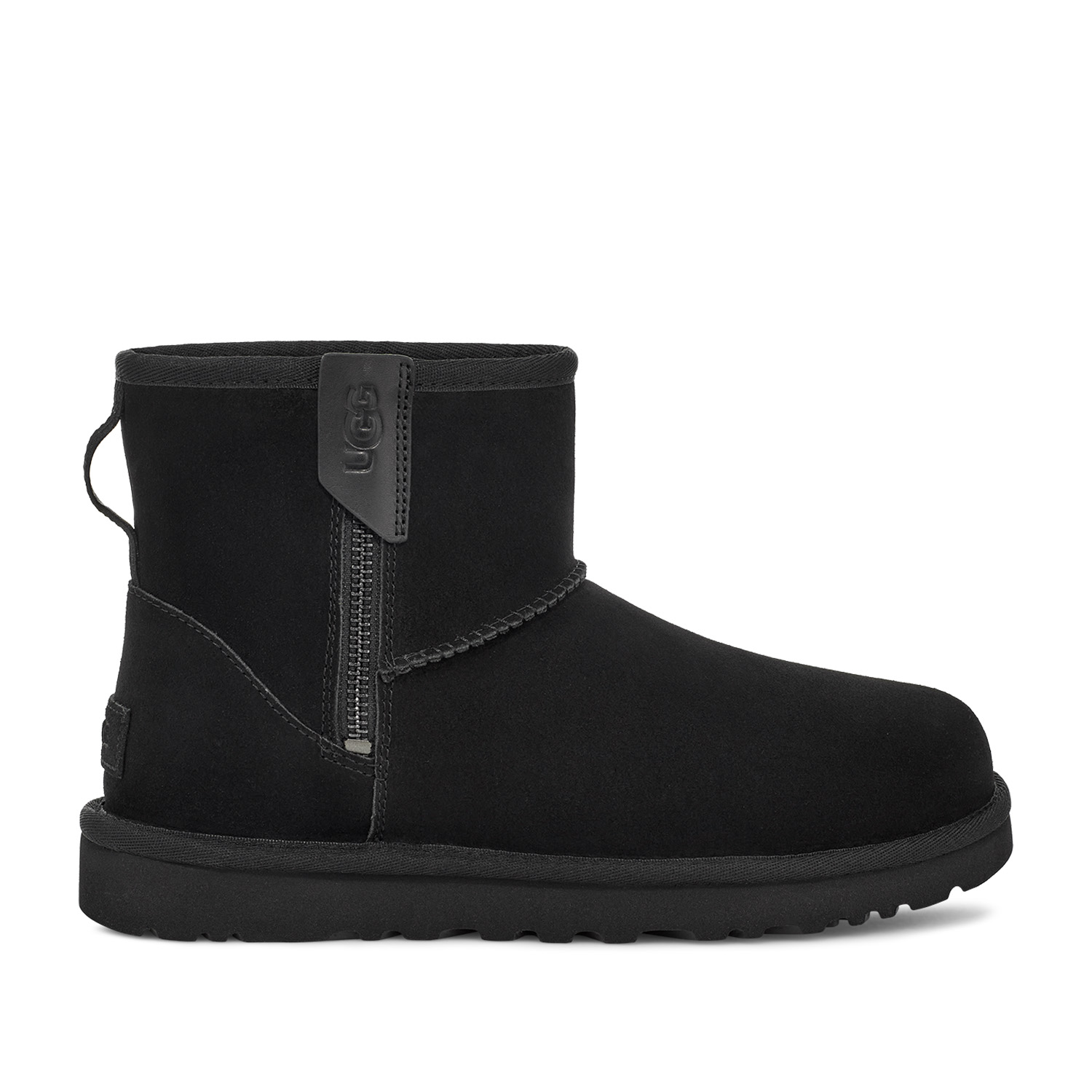 Ugg Classic Mini Bailey Zip in Smoke Plume