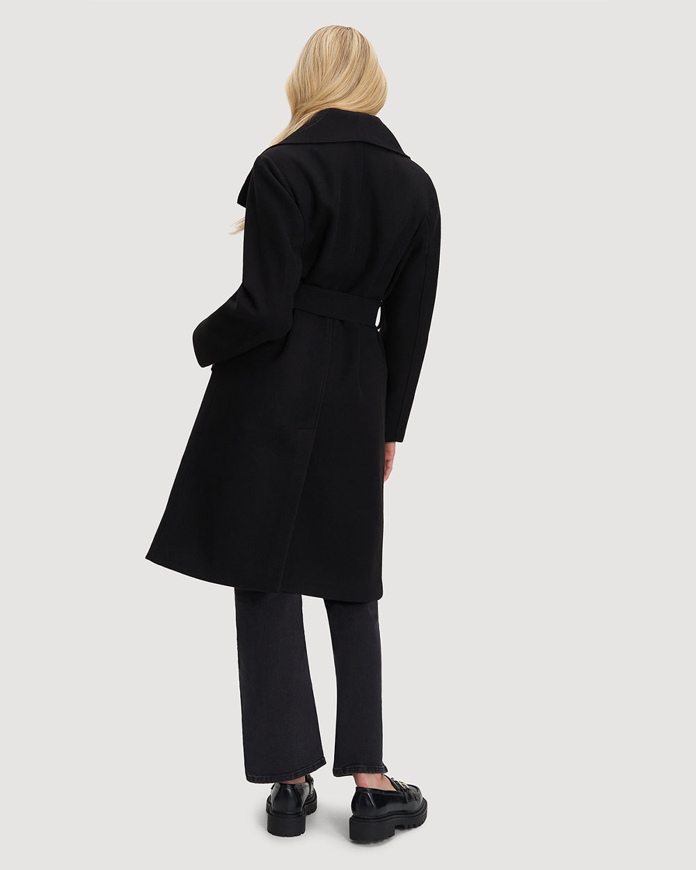 Noize - Lena Long Length Vegan Wool Coat