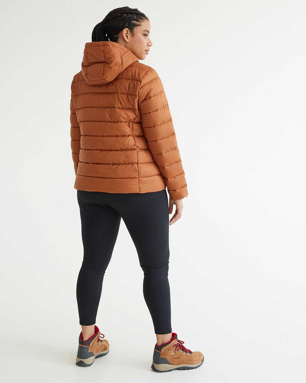 Short Quilted Packable Jacket