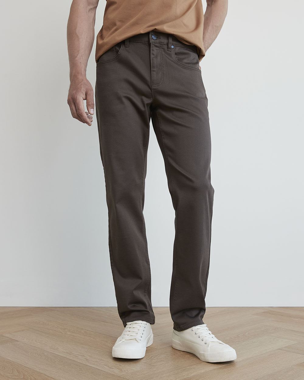 Straight Leg Super Stretch 5-Pocket Pant