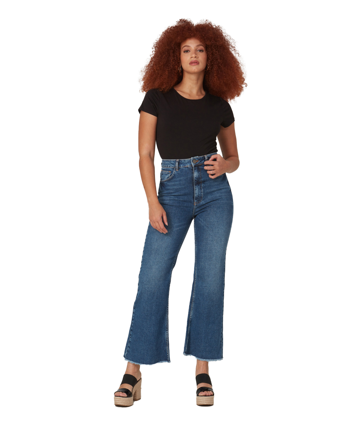 Lola Jeans STEVIE-DIS High Rise Flare Jeans