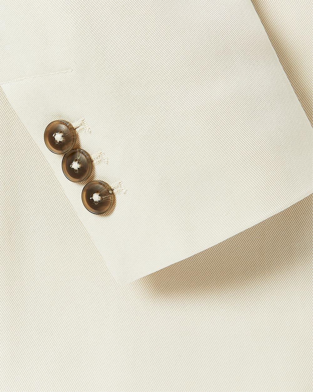 Three-Button Oversized Tencel Blazer