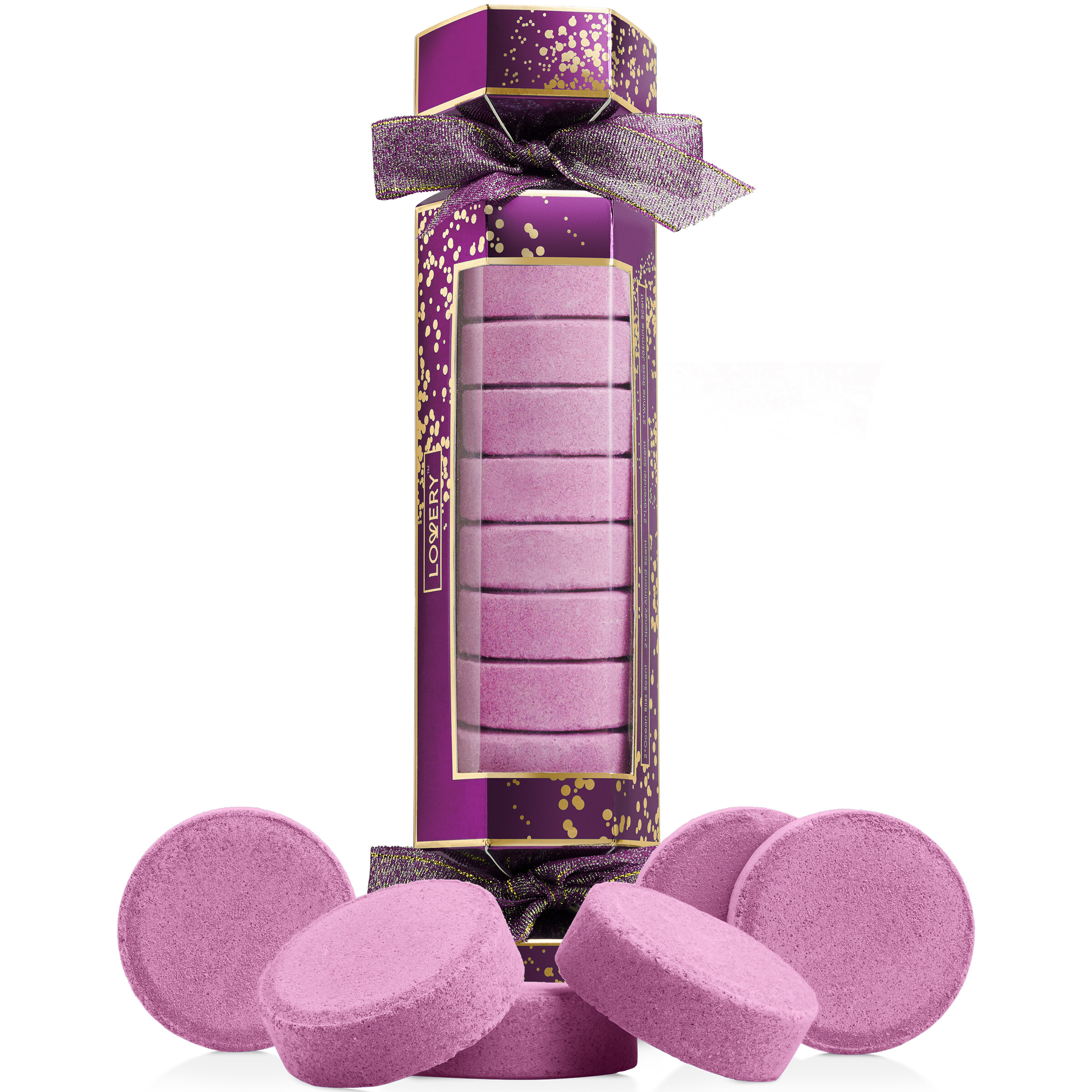 Lovery Shower Steamers Aromatherapy Self Care Gift - 8 Pc Essential Oils Shower Bombs