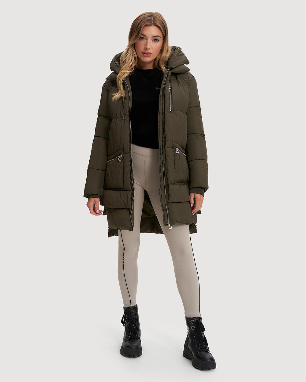 Noize - Billie Long Length Puffer