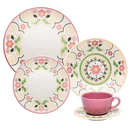 Oxford Unni Lima 20 Pieces Dinnerware Set Service for 4