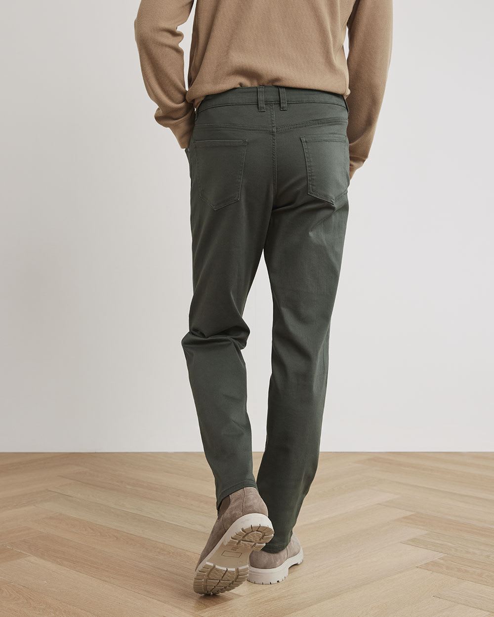 Straight Leg Super Stretch 5-Pocket Pant