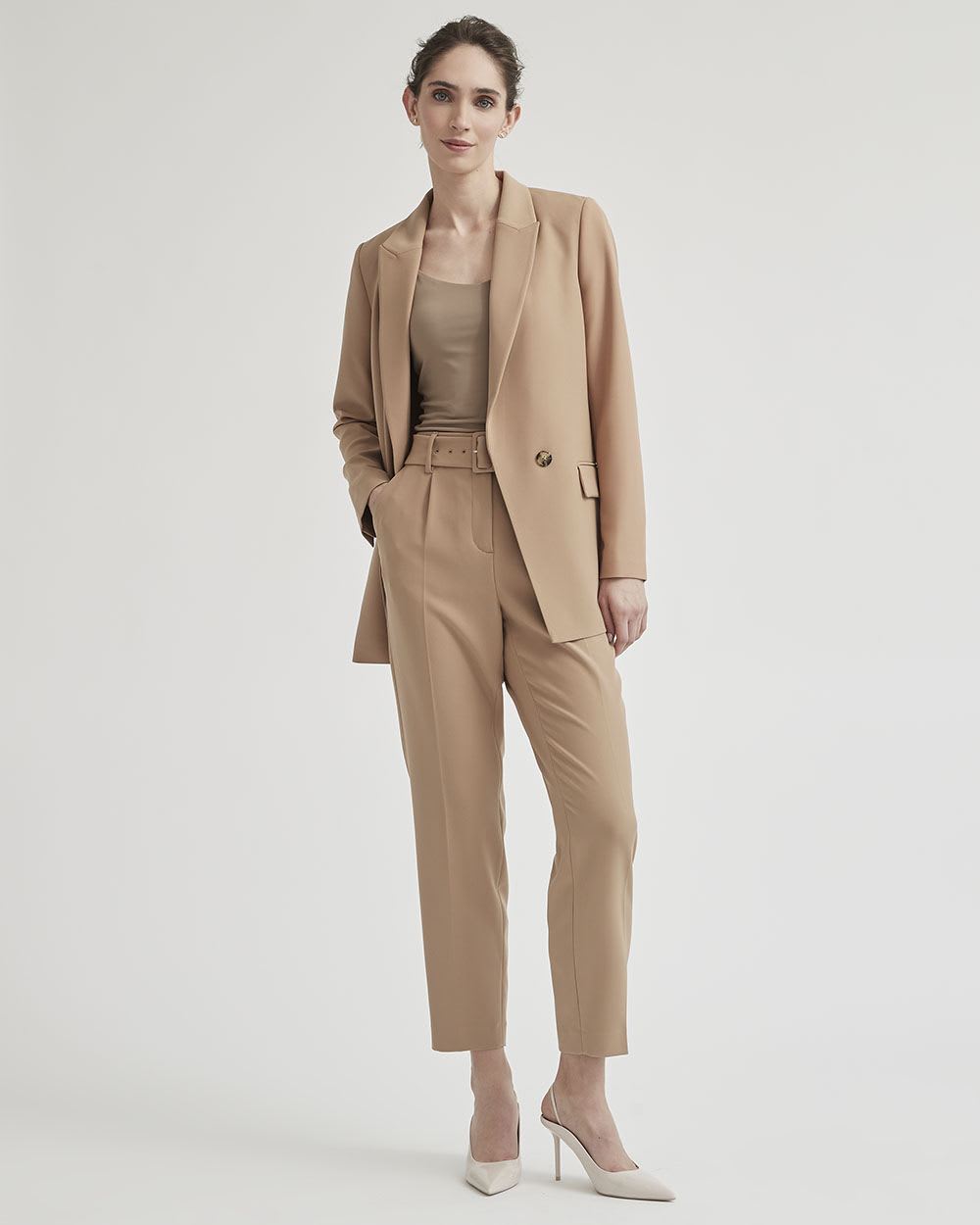 Solid Bodycon V-Neck Cami, BodyConfident