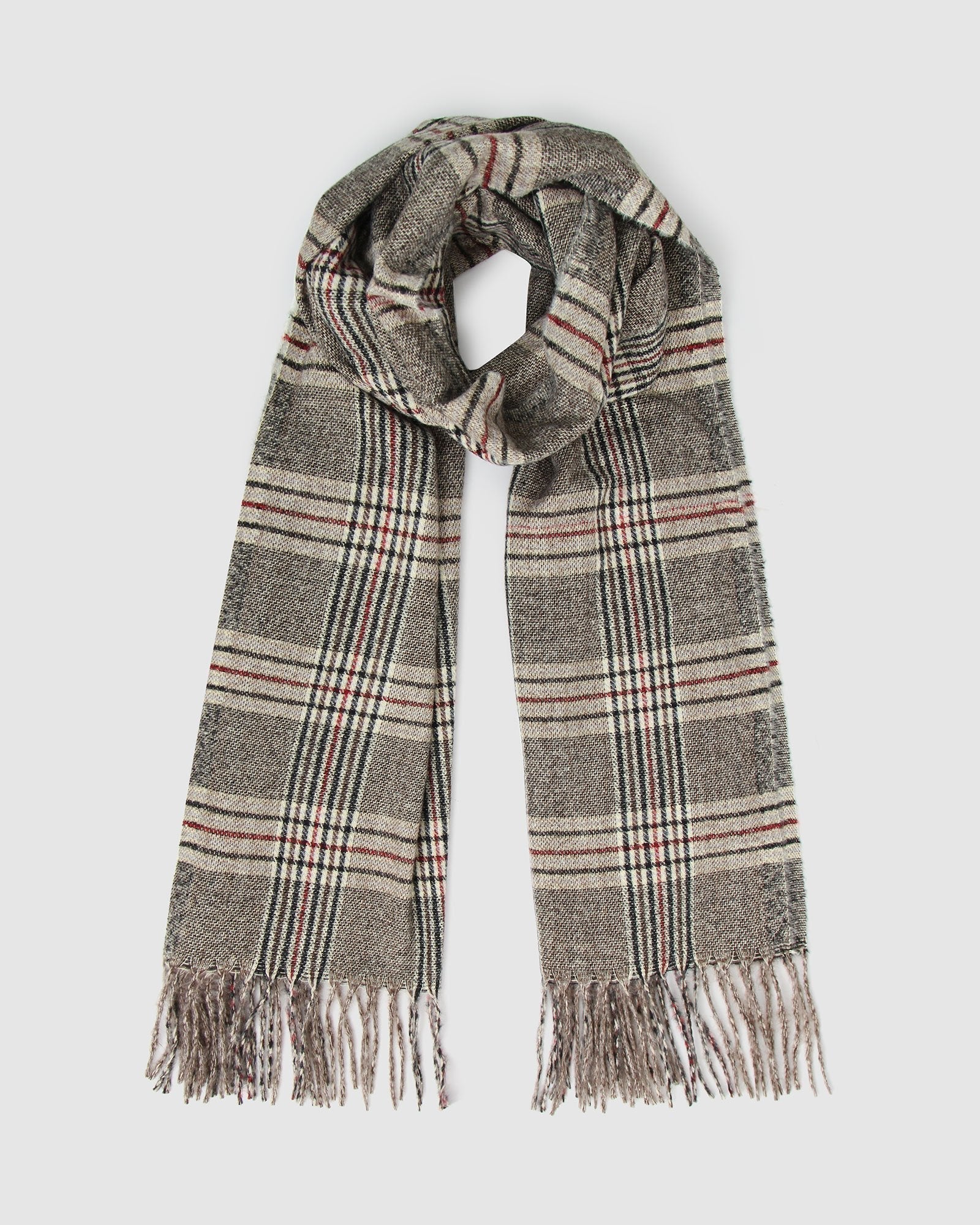 BELLE&BLOOM- Aspen Plaid Scarf