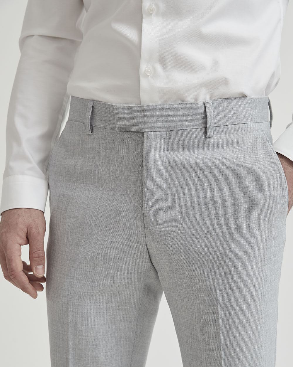 Essential Light Grey Suit Pant