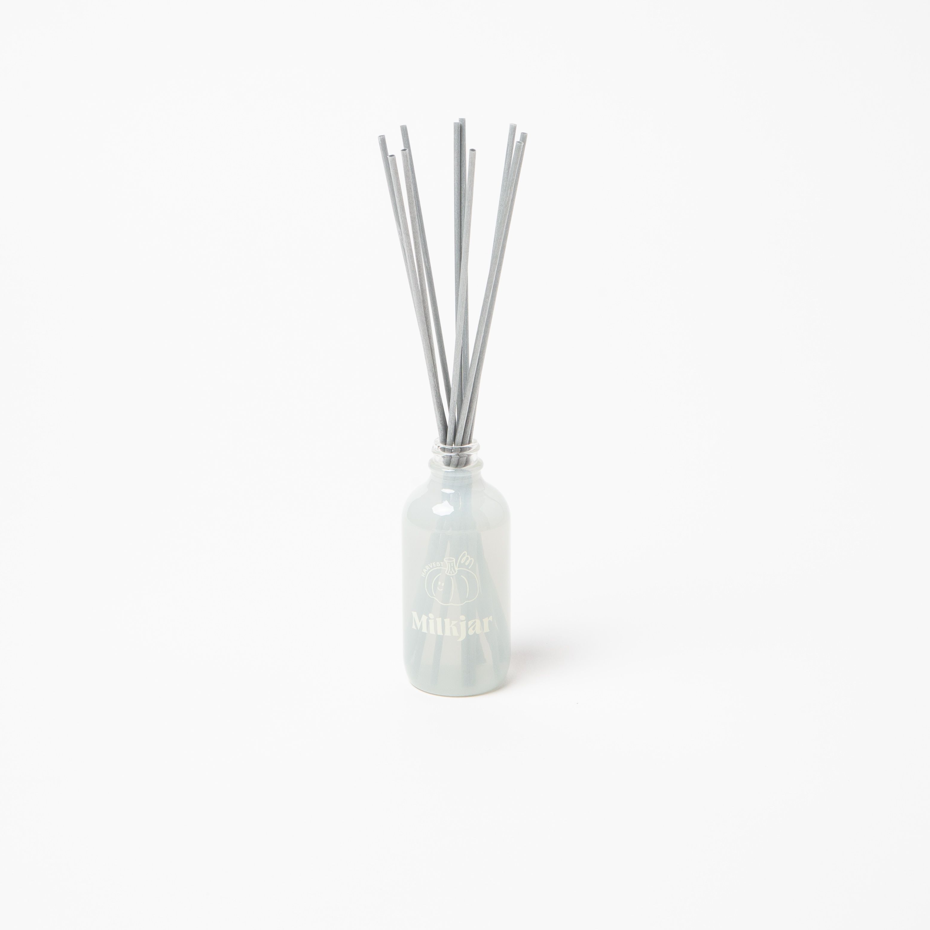 Milk Jar Harvest Reed Diffuser | Orange, Clove & Pumpkin Spice 4oz