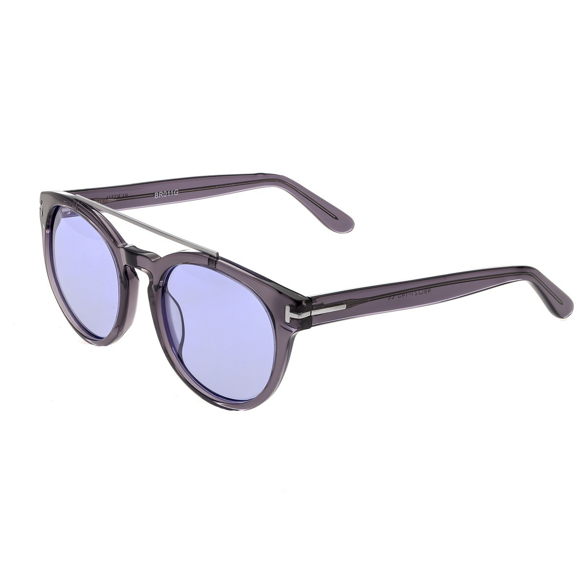 Bertha - Ava Polarized Sunglasses - Grey/Purple
