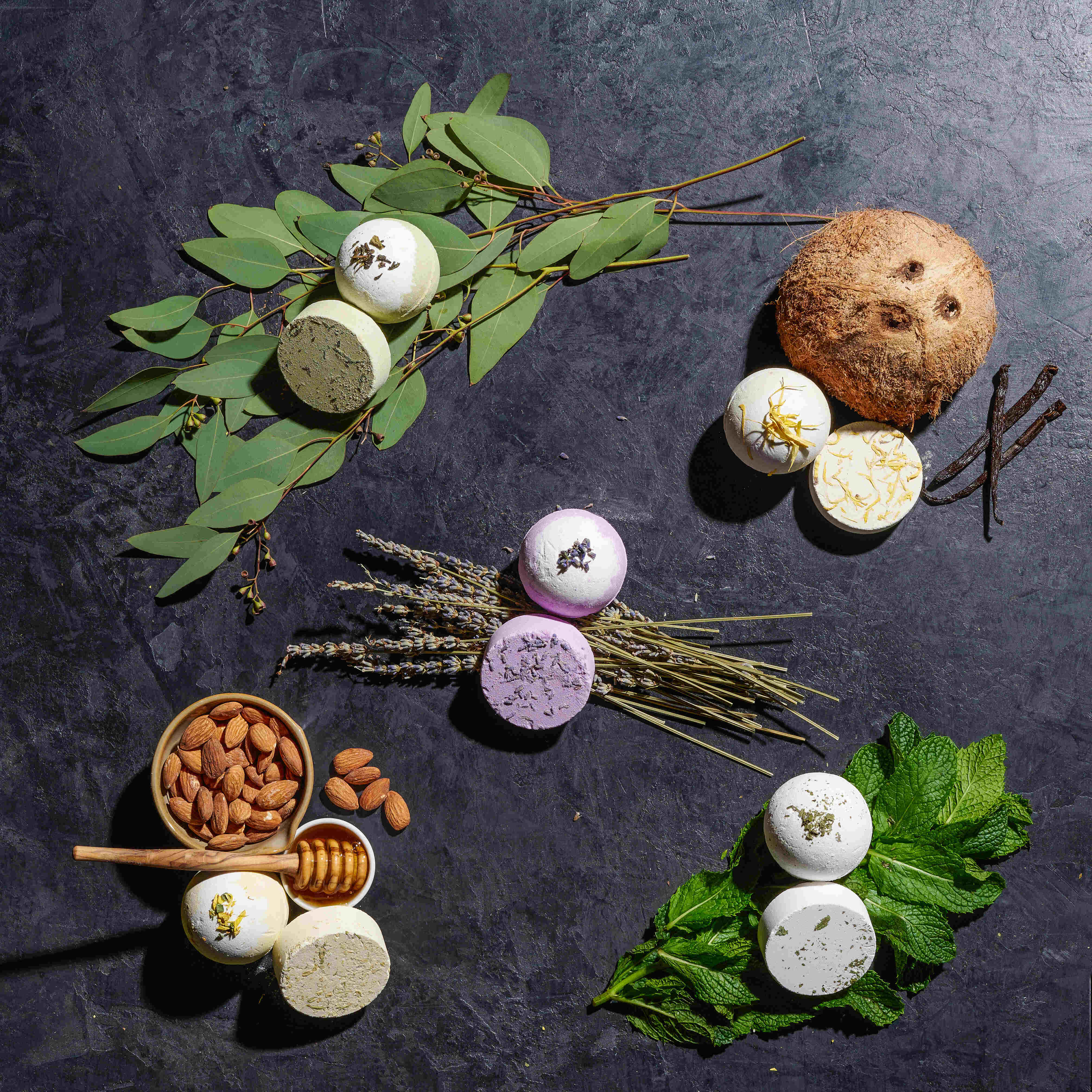 Lovery Essential Oil Shower Steamer And Bath Bomb Set - 11 Pieces