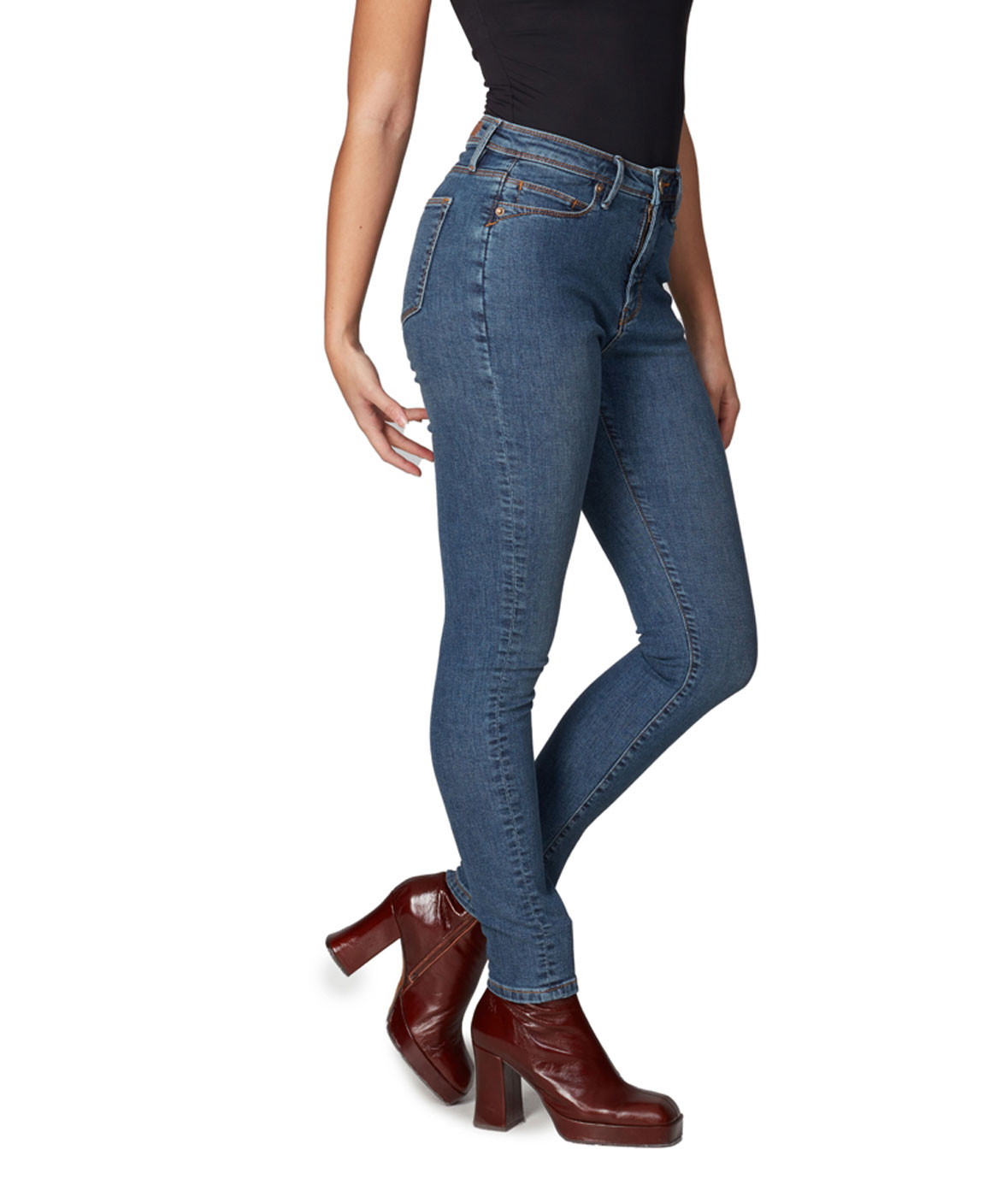 Lola Jeans Alexa-RCB1 High Rise Skinny Jeans