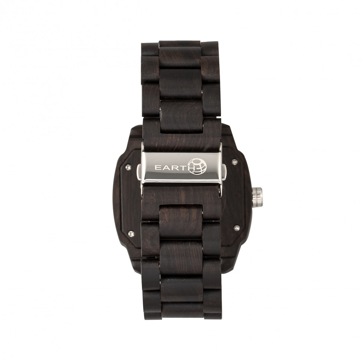 Earth Wood - Scaly Bracelet Watch w/Date - Olive