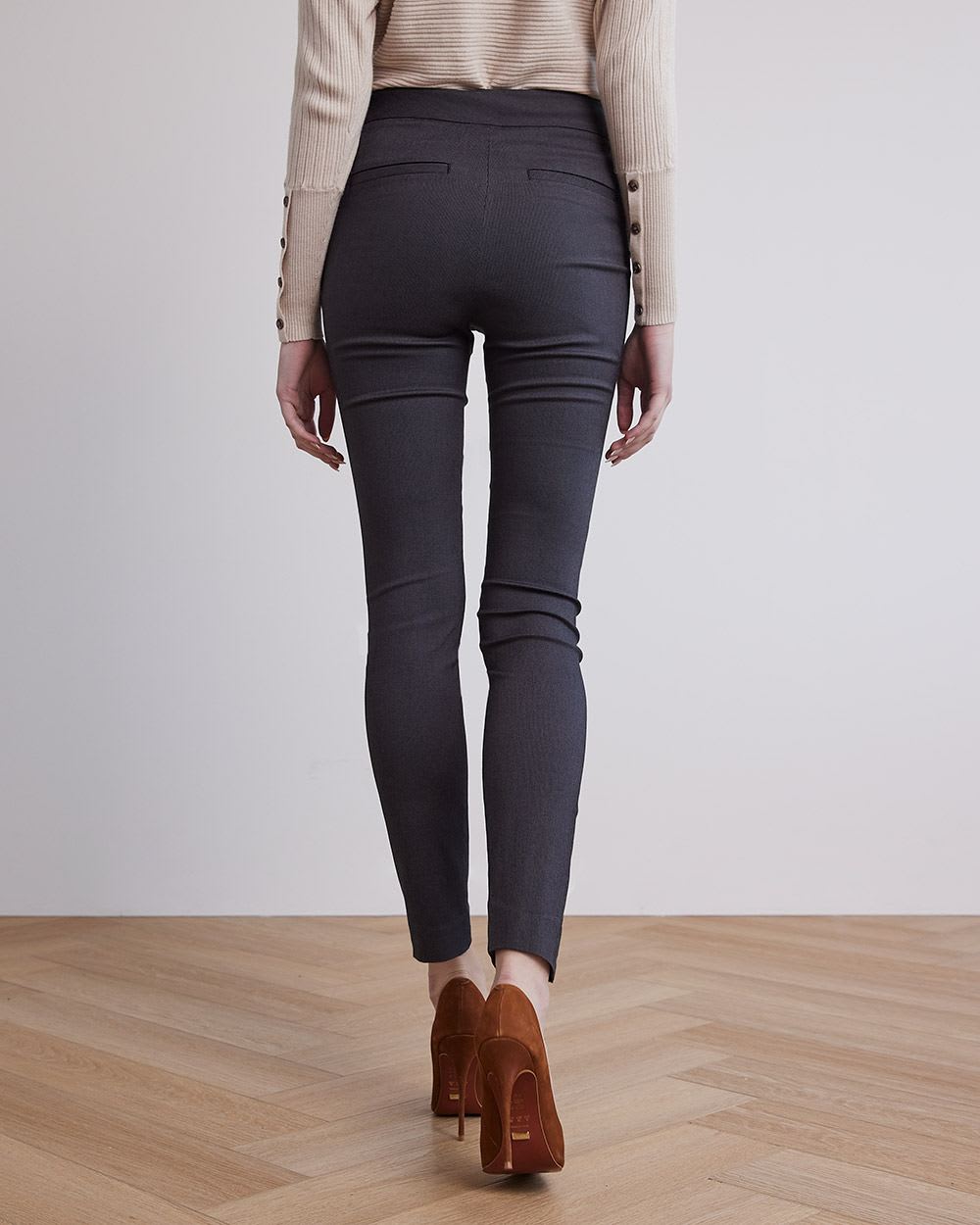 Twill Ankle City Legging Pant