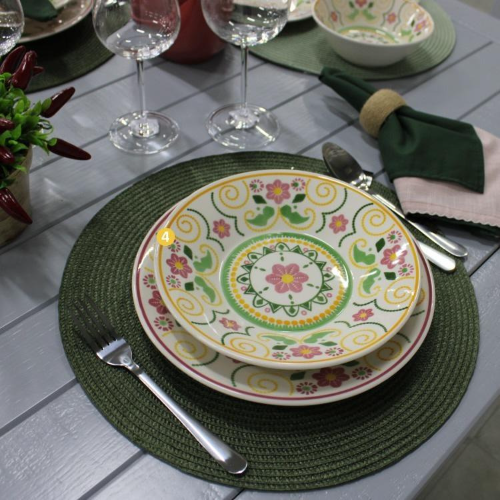 Oxford Unni Lima 20 Pieces Dinnerware Set Service for 4