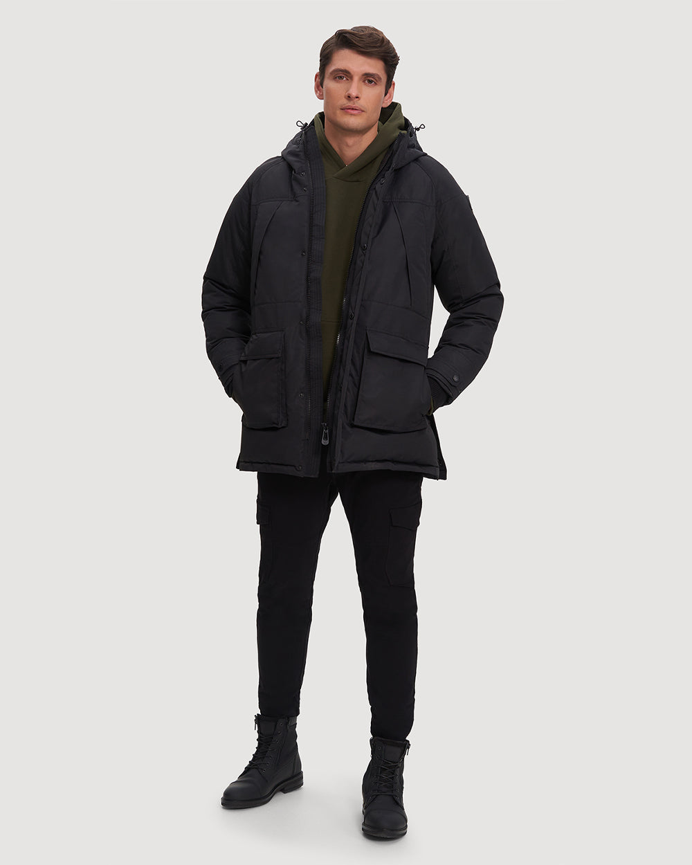 Noize - Darren Mid Length Parka
