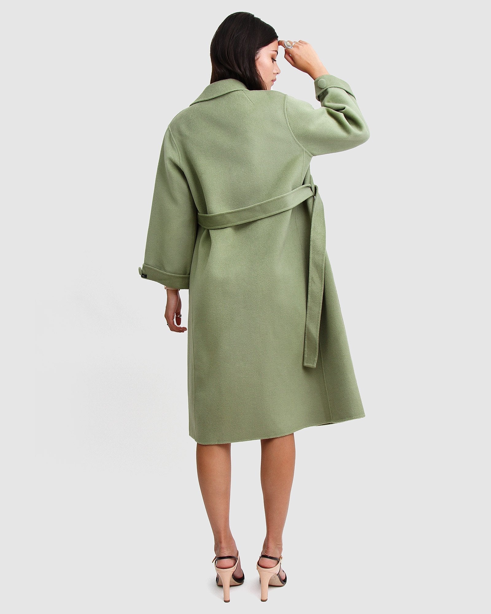 Belle & Bloom Stay Wild Oversized Wool Coat