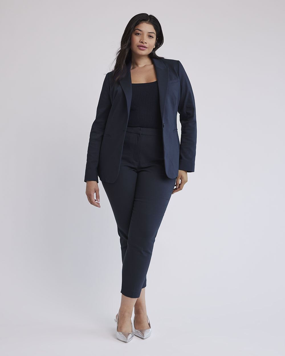 High Density One Button Blazer