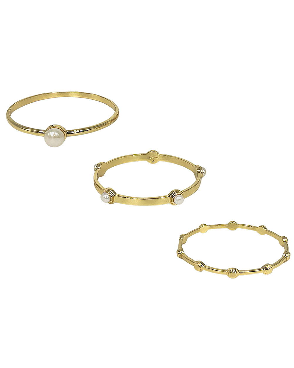 Anacaona Set Of Three Bangle Bracelets - Syd + Pia NYC™