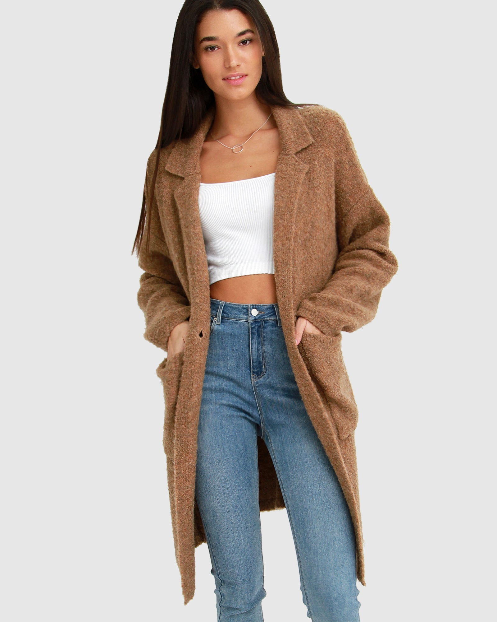 Belle & Bloom Days Go By Sustainable Blazer Cardigan