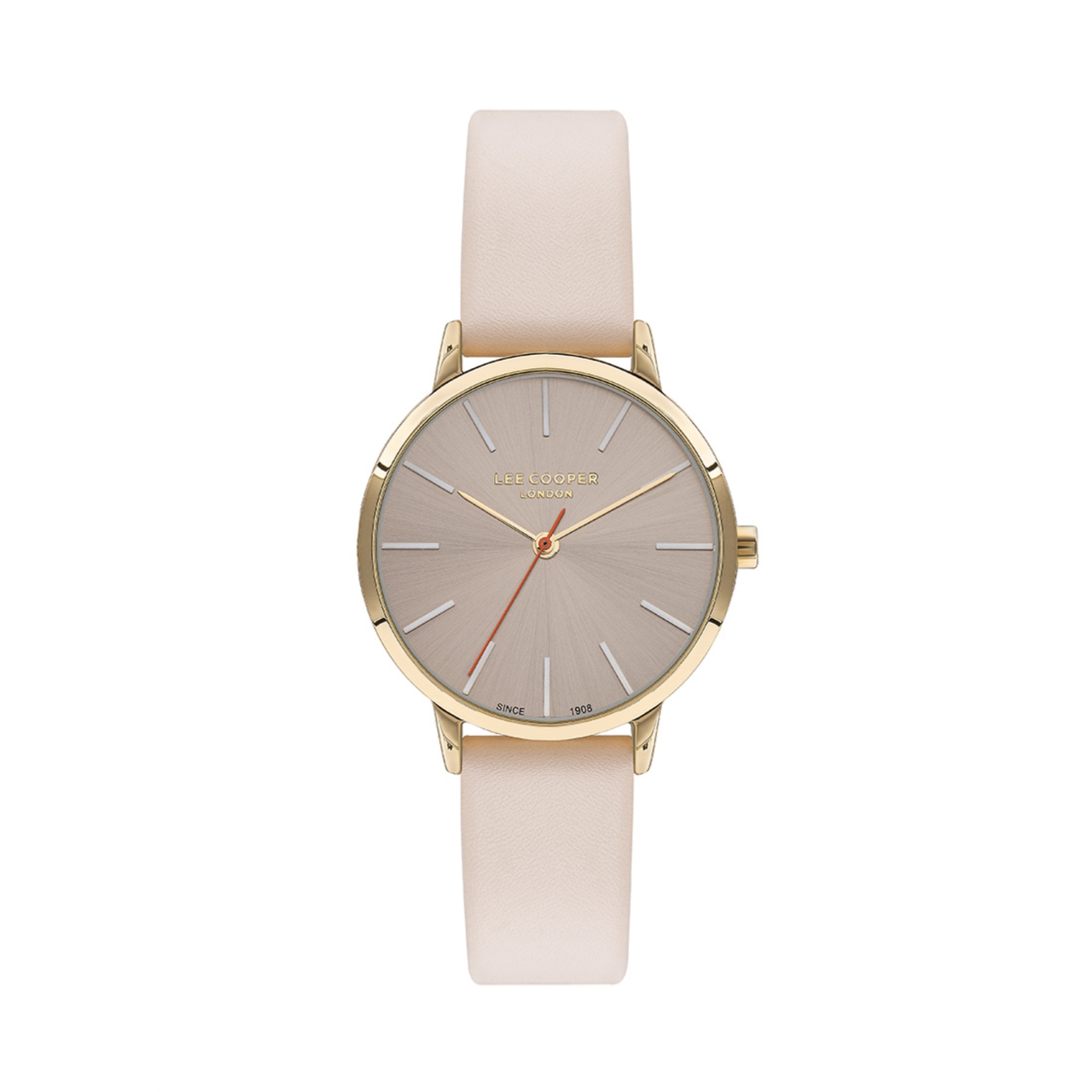 LEE COOPER-Women's Rose Gold 35mm watch w/Black Dial