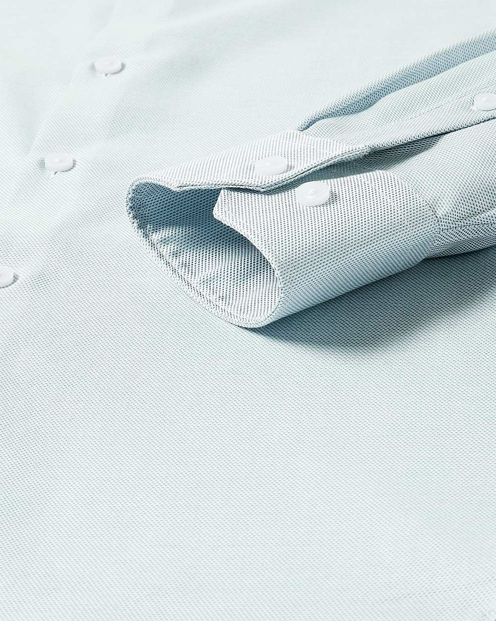 Tailored-Fit Two-Tone Dobby Easy-Care Dress Shirt