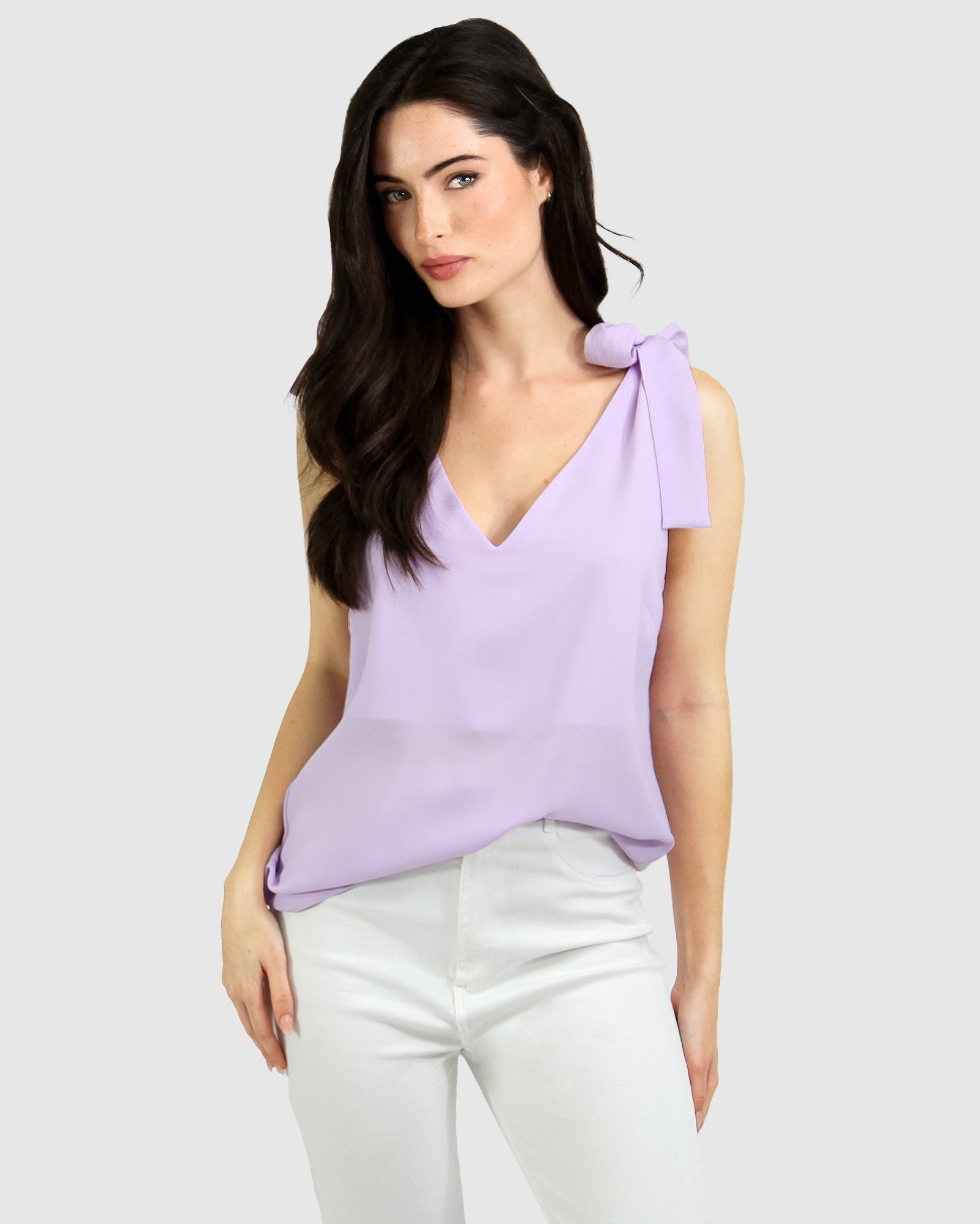 Belle & Bloom Feel For You V Neck Top