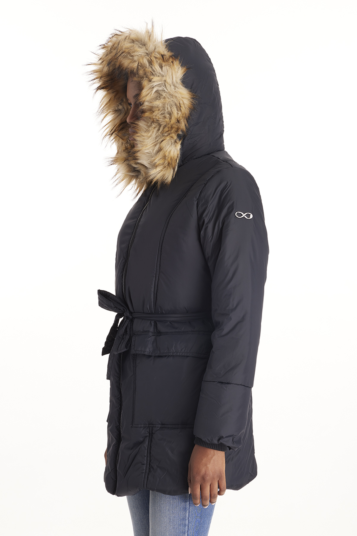 Rachel - 3 in 1 Maternity Coat With Belt