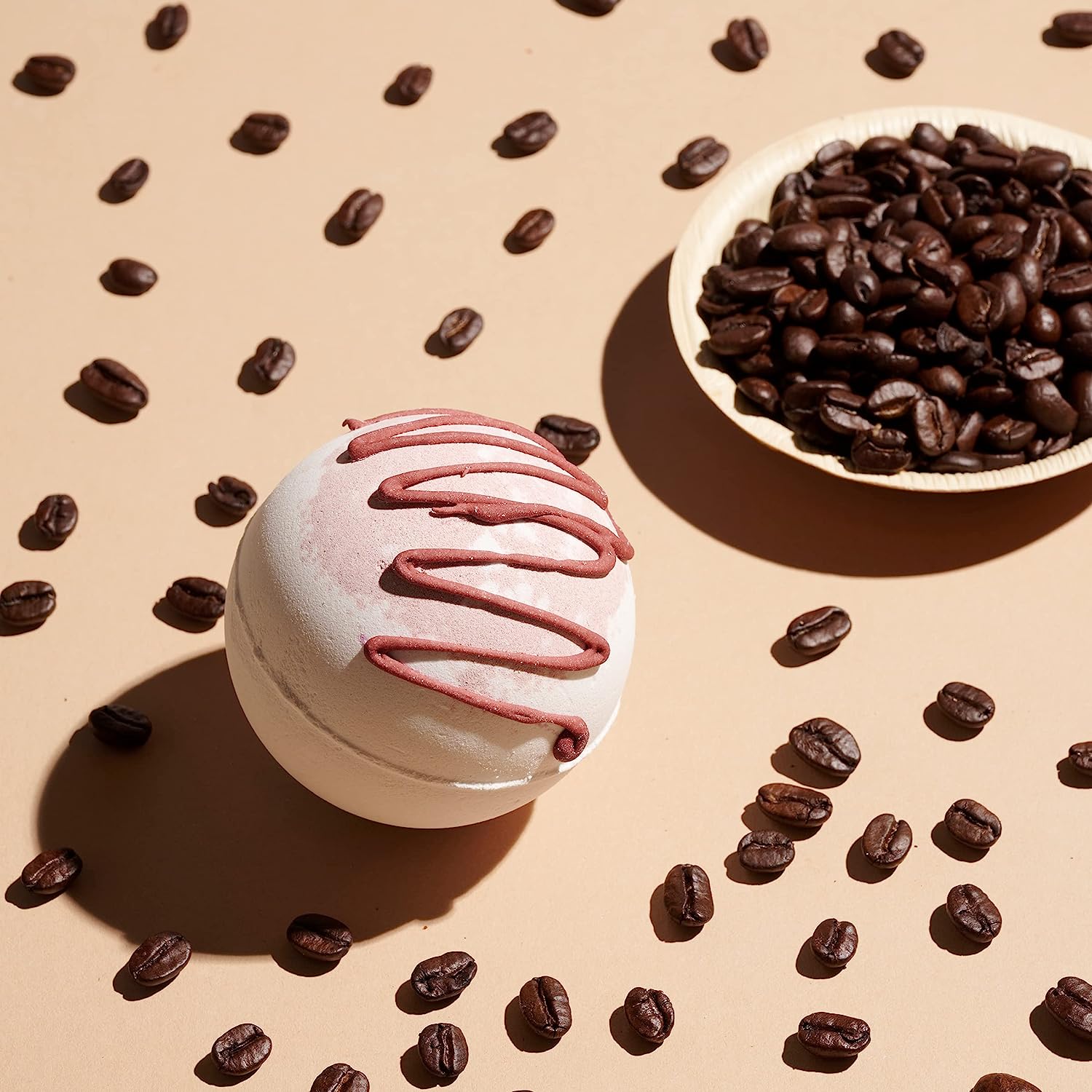 Lovery Coffee Handmade Bubble Bath Bomb, 7oz Extra Large Body Care Ball