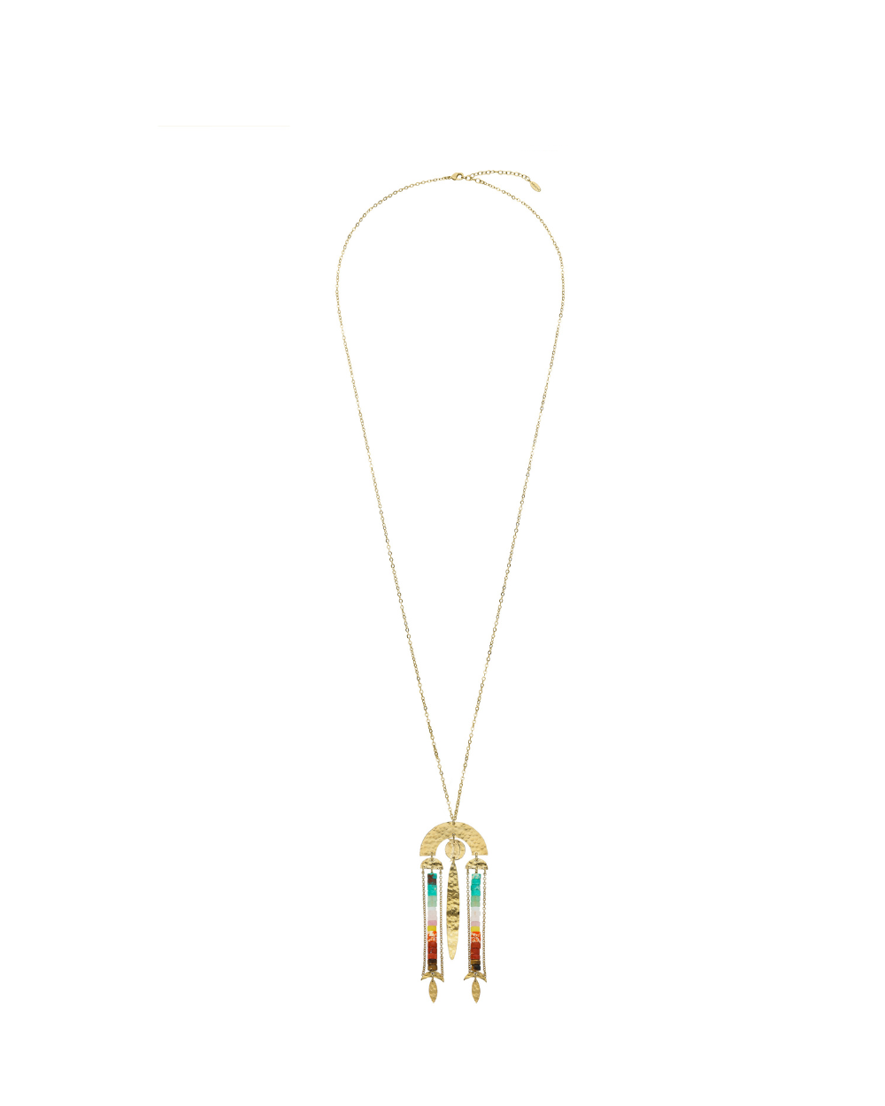 Hipanema ALAMO Gold & Muticolor Necklace