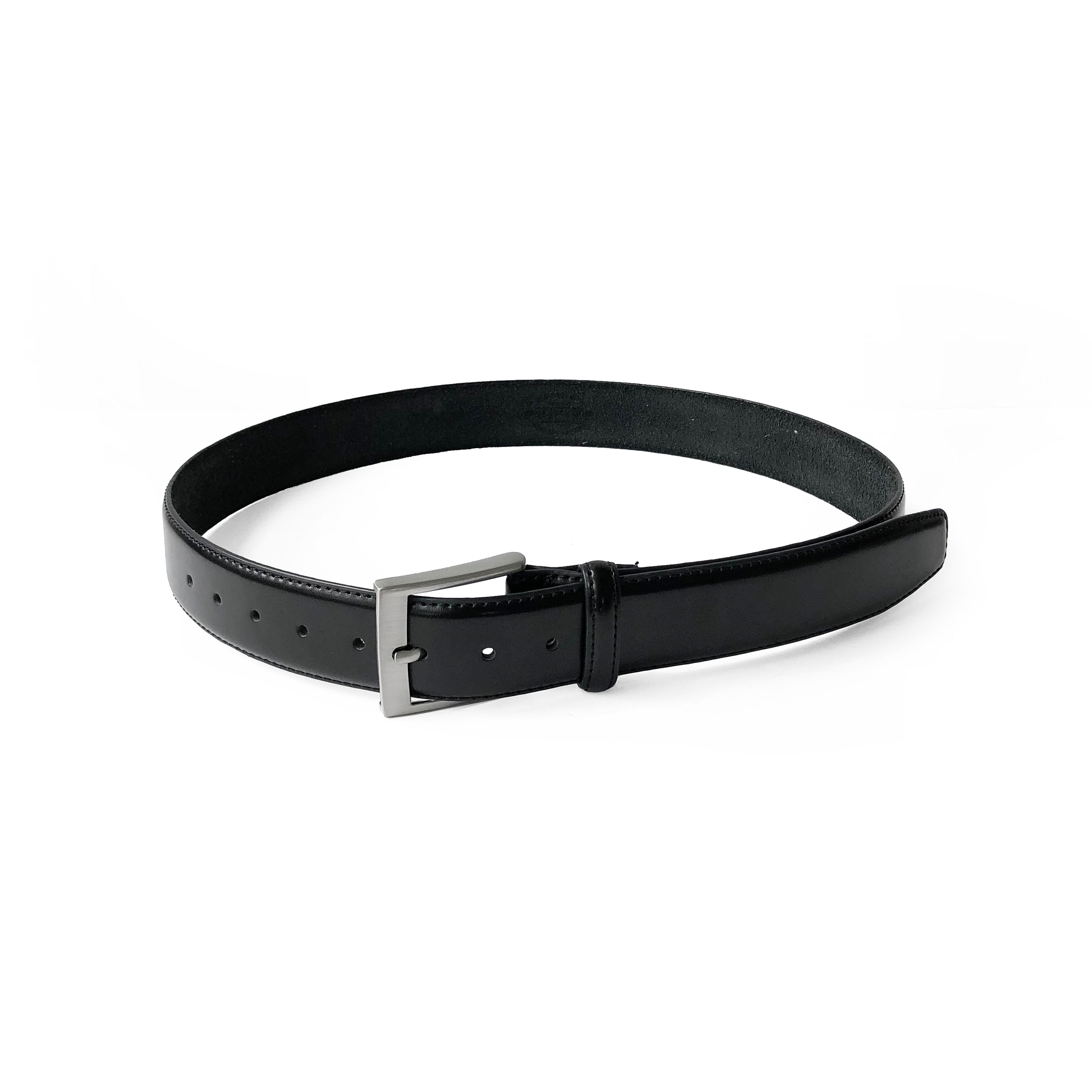 Club Rochelier Men's Leather Belt 2PC Set