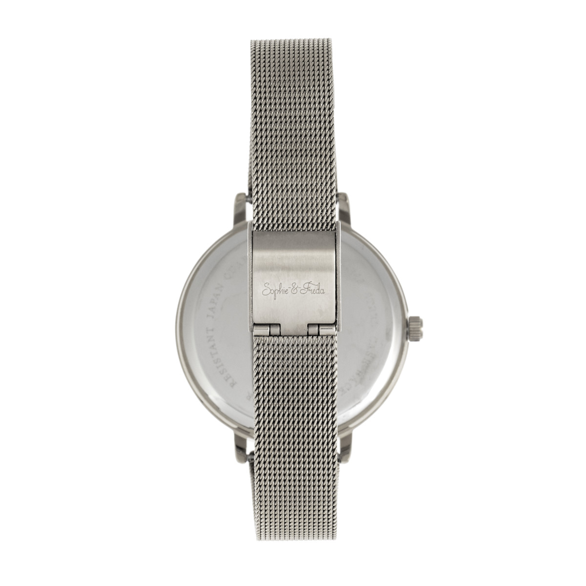 Sophie and Freda - Lexington Bracelet Watch - Silver/Turquoise