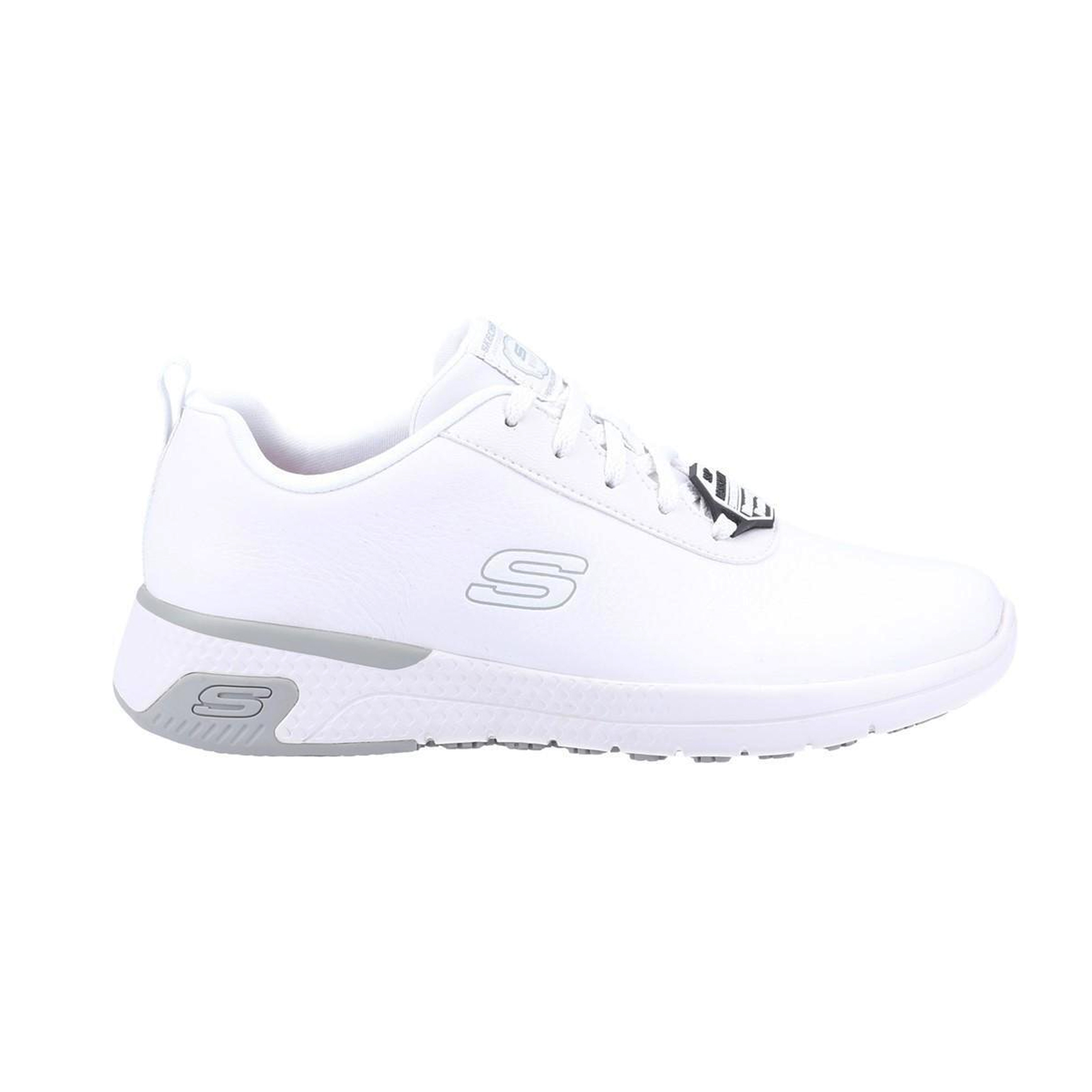 Skechers - Womens/Ladies Marsing Gmina Slip Resistant Leather Sneakers