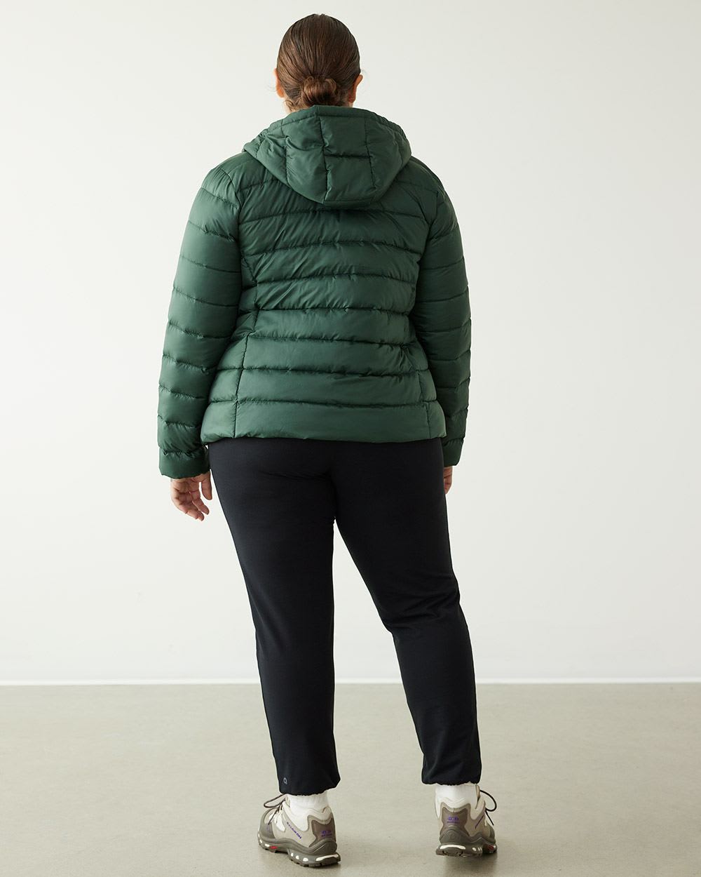 Short Quilted Packable Jacket