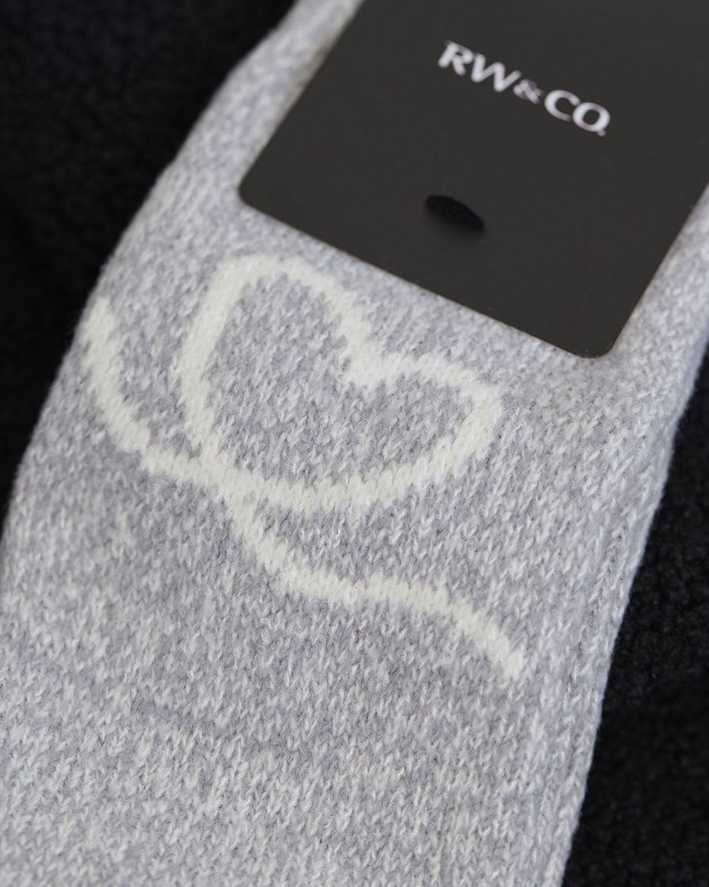 Super-Soft Socks with Hearts