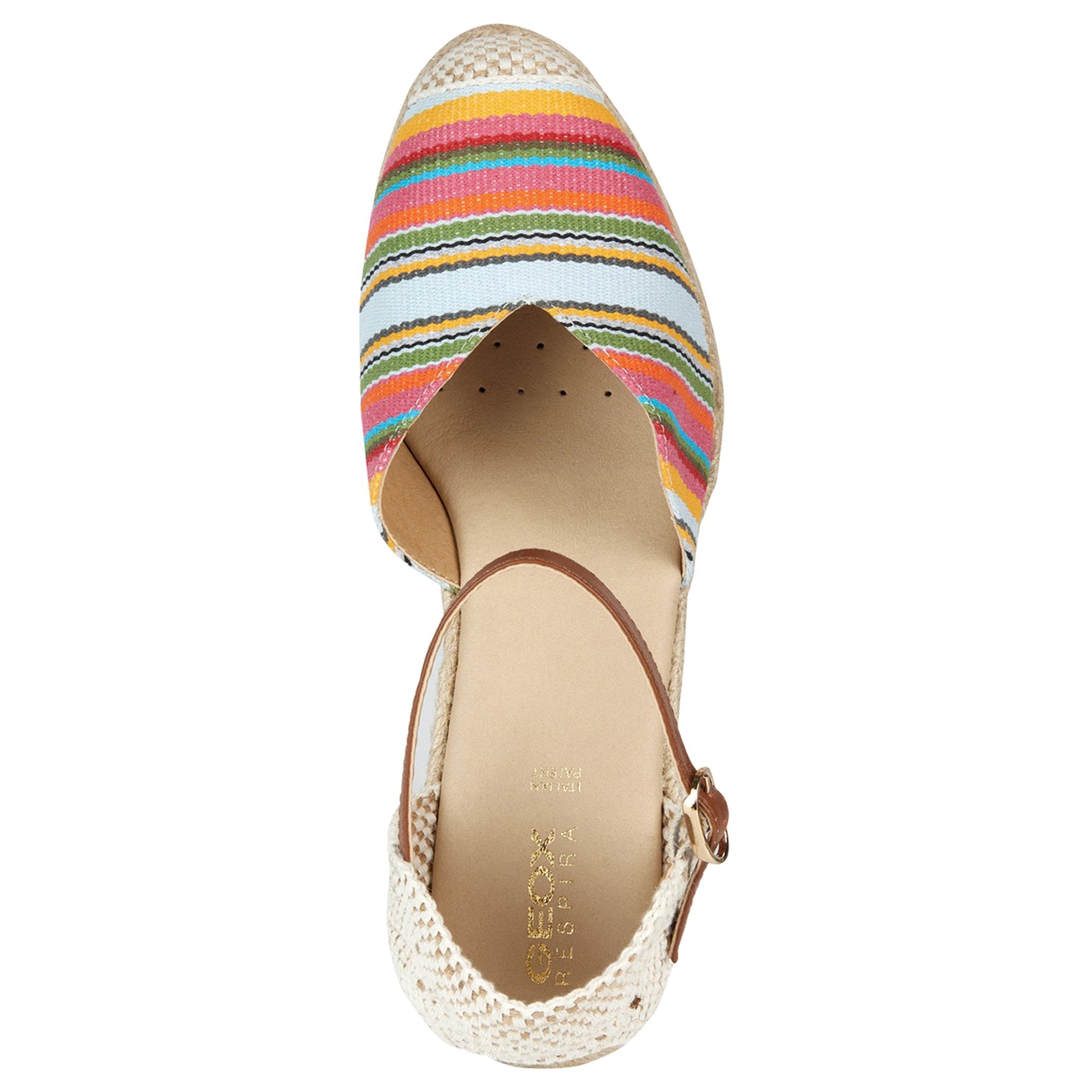 Geox - Womens/Ladies Gelsa A Leather Strap Sandals