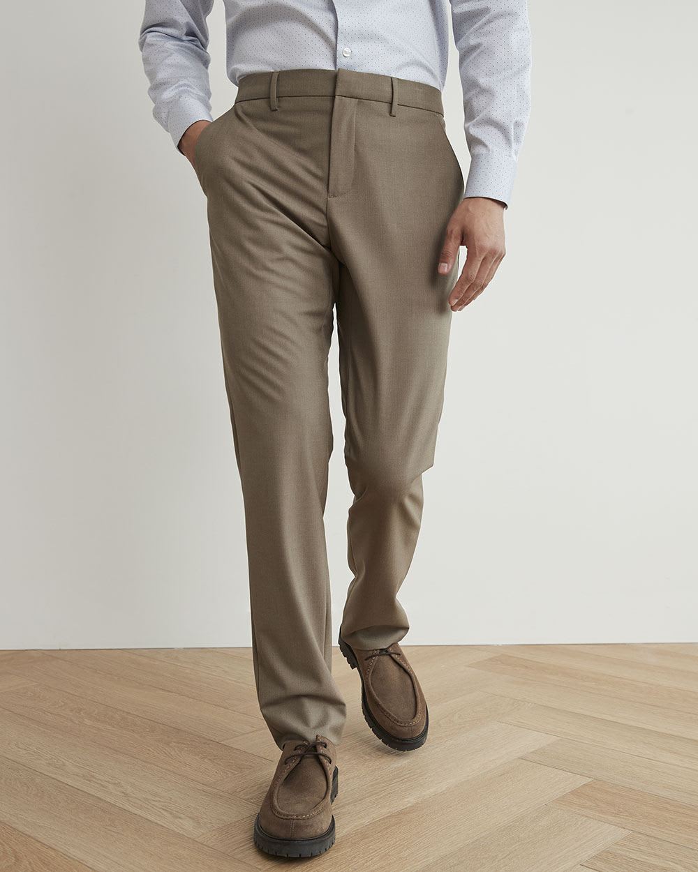 MotionFlexx (R) Slim Fit Solid City Pant